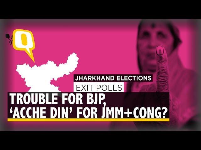 Jharkhand Exit Polls Project Trouble for BJP, Acche Din for Congress-JMM Alliance | The Quint