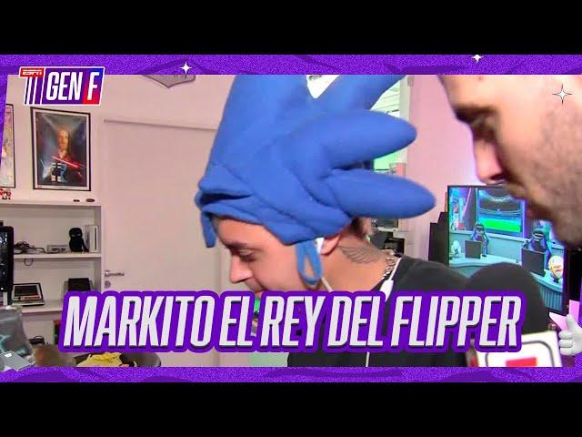 ¡MARKITO NAVAJA MOSTRÓ SUS DOTES EN EL FLIPPER! #ESPNGeneraciónF