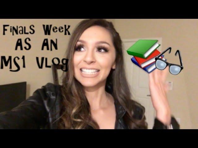 VLOG: WEEK AS A MEDICAL STUDENT (FINALS EDITION / FALL MS1)