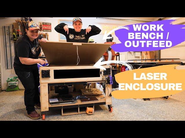 The Ultimate Diode Laser Enclosure and Workbench Combo