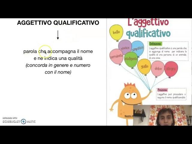 Videolezione aggettivi qualificativi