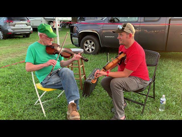 Soldier's Joy with Dewey Cole at Galax Old Fiddlers Convention