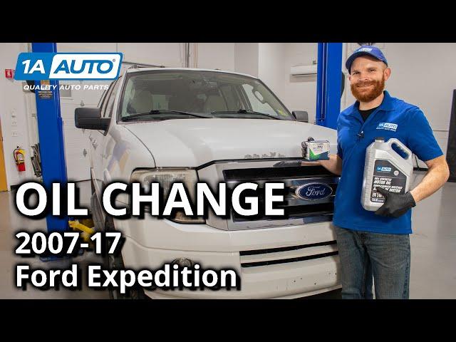 How to Change Oil Yourself on Ford Expedition 3rd Generation 2007-17