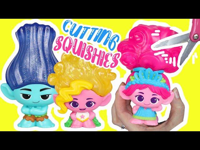 Trolls Band Together Poppy, Viva, Branch Cutting Squishies!