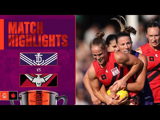 Fremantle v Essendon Highlights | Elimination Final, 2024 | AFLW