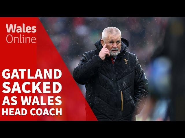 Warren Gatland SACKED as Wales head coach