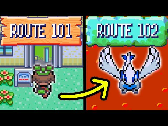 Pokémon Emerald but the MAP is Randomized