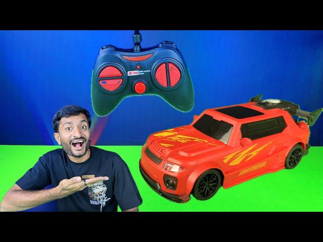 Remote Control Car with 3D Light and Smoke Unboxing - JMV TOYS