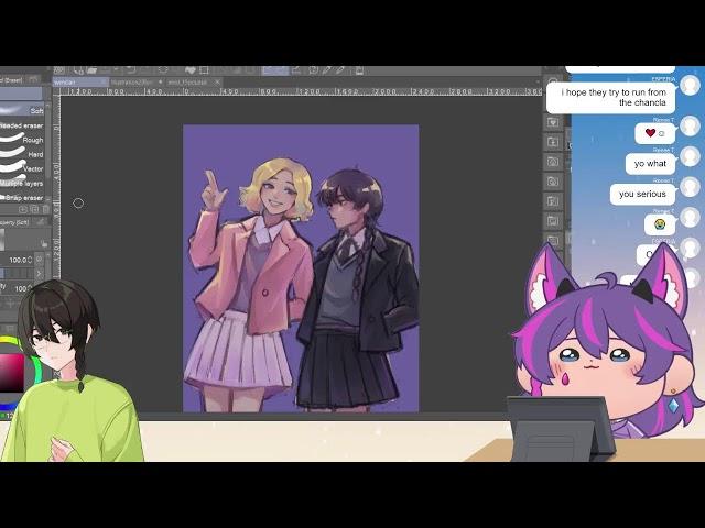 Soo.... I got Scammed.... 【ART & CHAT STREAM】