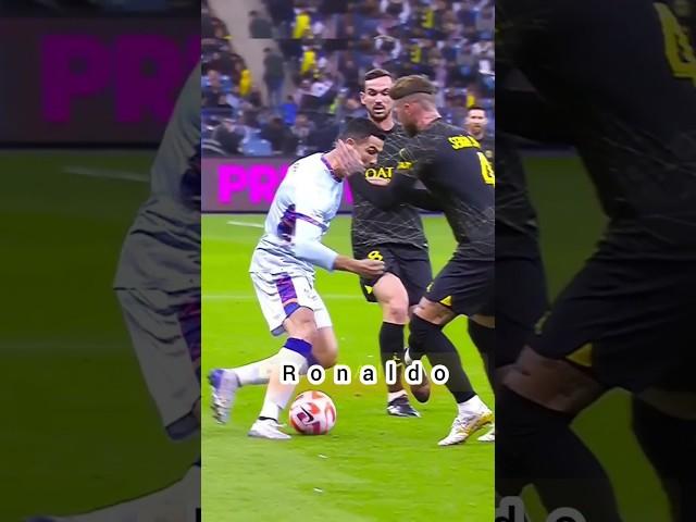 How Ramos Knocked Ronaldo  #ronaldo  #shorts