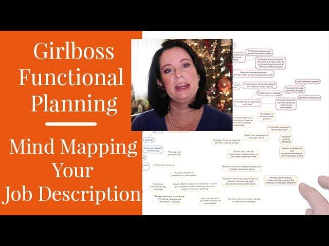 How to Mind Map your Job Description - Girlboss Functional Planning 3 | Kendra Bork