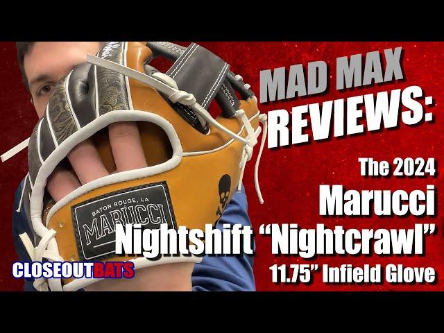 Marucci Nightshift Series "Nightcrawl" 11.75" Infield Glove MFGNTSHFT-0205 (2024)