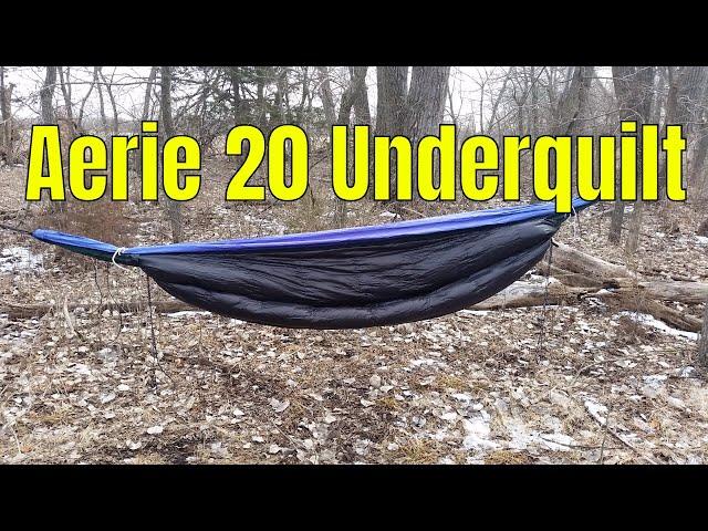 Aerie 20 Down Underquilt Review