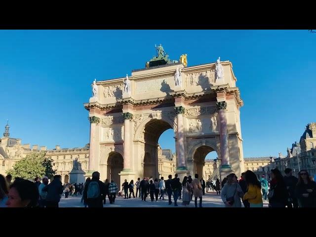 OBÉLISQUE DE LOUXOR & THE LOUVRE MUSEUM, PARIS FRANCE 