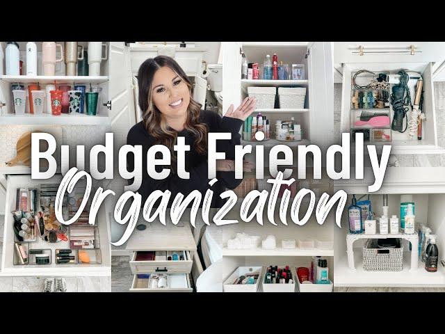 2023 BUDGET FRIENDLY ORGANIZATION | ORGANIZATION ON A BUDGET 2023 | ORGANIZE YOUR HOME ON A BUDGET!