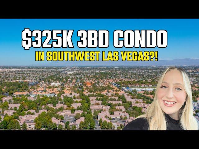 $325K Guard Gated Condo For Sale in Southwest Las Vegas