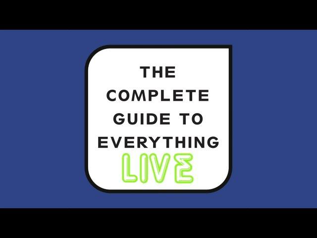 The Complete Guide to Everything Live on YouTube
