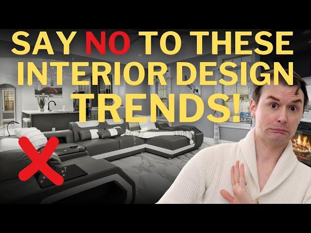 Popular Design Trends I’m Glad I Said NO To!