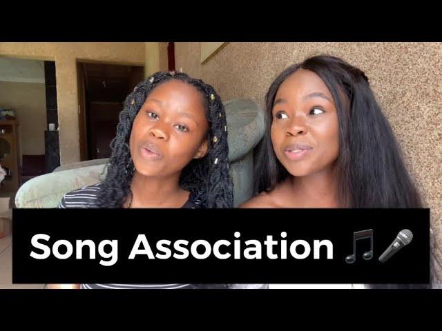 SONG ASSOCIATION | Sister Edition | Philile & and achiever  Maseko | South African YouTuber