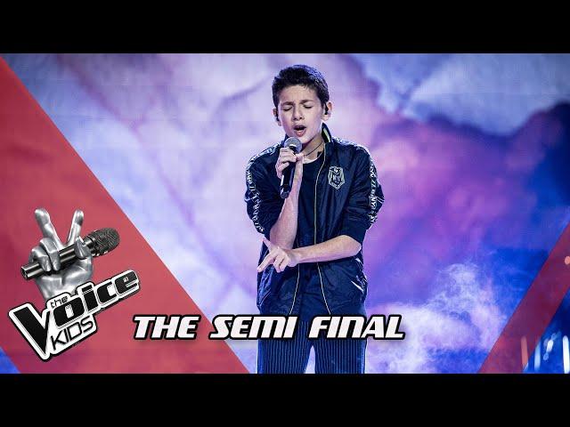 Max - Scars To Your Beautiful | The Semi Final | The Voice Kids | VTM