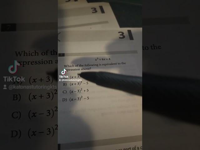 Learn SAT Math with finding equivalent expressions!