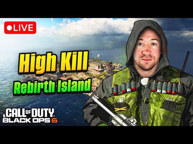 LIVE - High Kill Rebirth Island Warzone with META Loadouts!