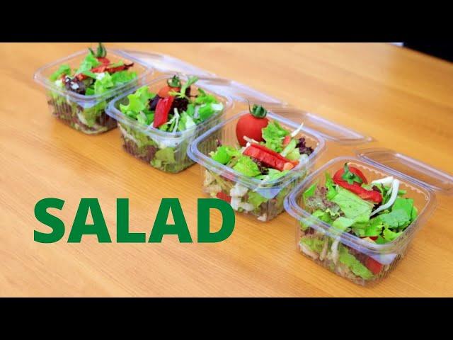 Nature relaxation music- salad making