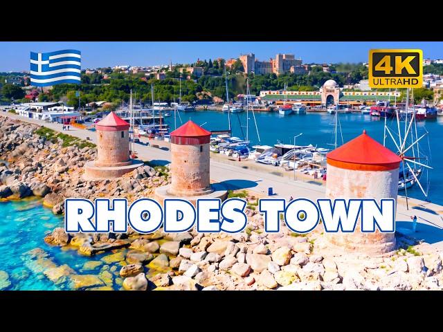RHODES TOWN, Greece : A Complete Walking Tour | Medieval Old Town & Beaches