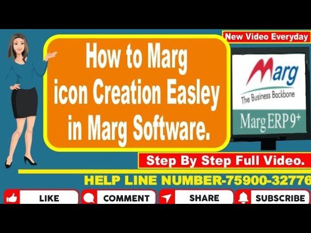 HOW TO MARG ICON CREATION IN MARG SOFTWARE | MARG SOFTWARE ME ICON CREATION KAYSE NIKHALE.