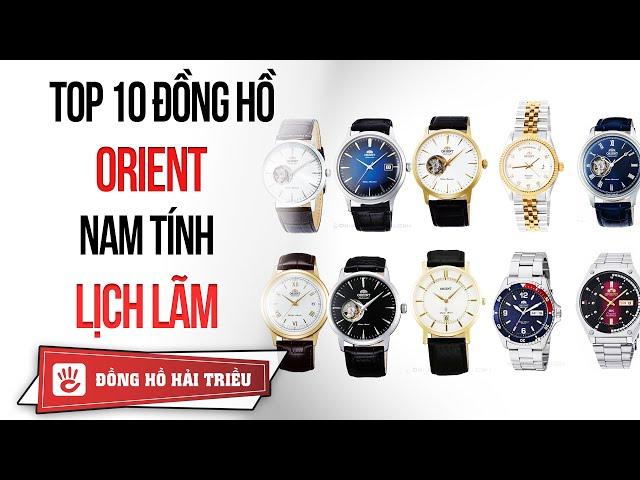 Những mẫu đồng hồ Orient nam chính hãng đáng mua nhất