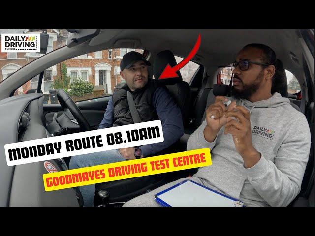 Goodmayes Driving Test Route 2024| Morning 08.10am with Lurie