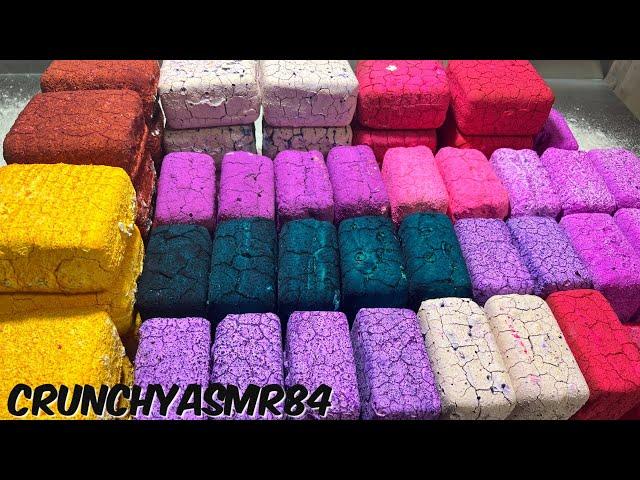 50 Colorful Pasted Blocks | 660K Subscriber Celebration Part 1 | Oddly Satisfying | ASMR | Sleep Aid