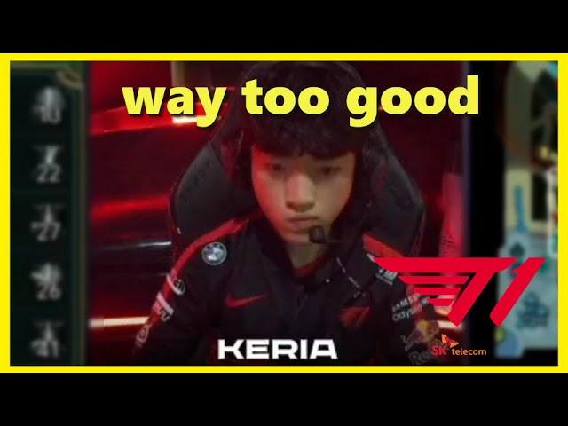 T1 Keria Thresh Flash Predict makes LCK Teams lose all Hope