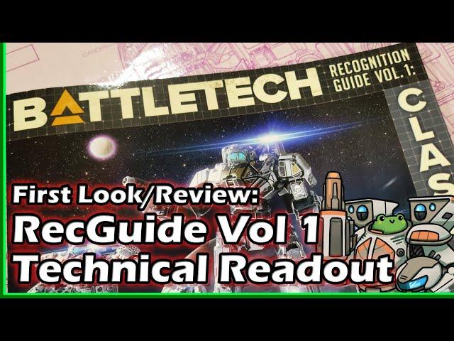 First Look: BattleTech Recognition Guide Vol 1: IlClan Classics