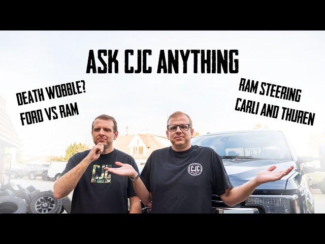 Ask Us Anything: Ford vs Ram, Death Wobble, Mixing Carli with Thuren and MORE!