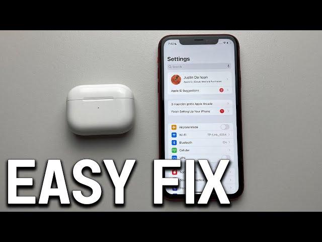 How To Fix AirPods Pro Not Connecting To iPhone