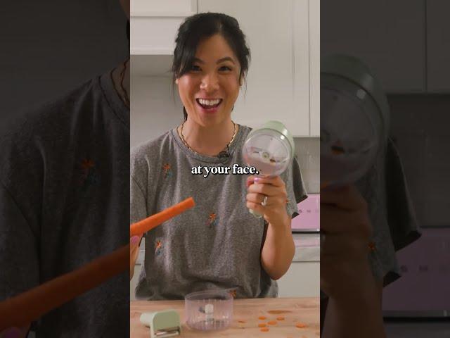 This motorized vegetable slicer from Amazon is Amazing! 