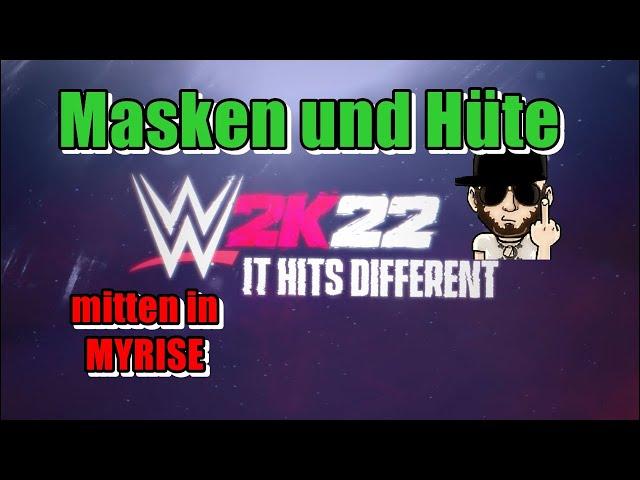 WWE 2K22 - Mitten in MyRise  - Masken und Hüte