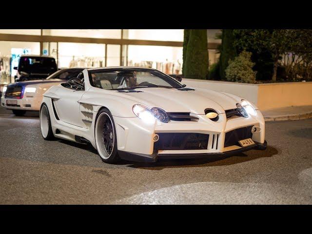 FAB Design Mercedes SLR McLaren Roadster Driving on the Road in Monaco !