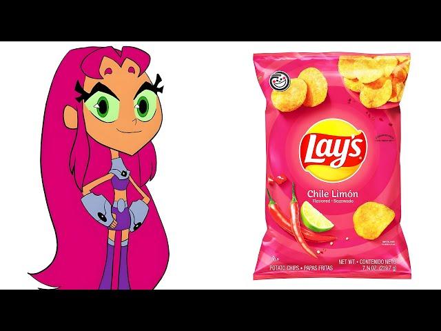 Teen Titans Go Characters and their Favorite Snacks, Movies, and More! | Robin, Starfire, Cyborg