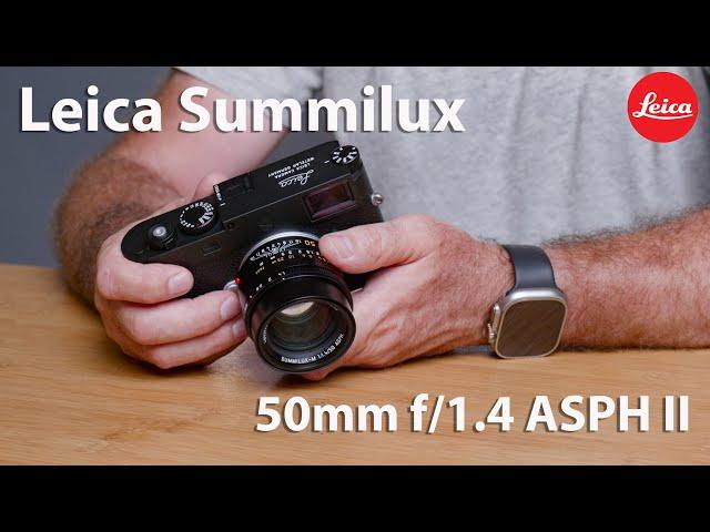 Leica Summilux -M 50mm f/1.4 ASPH II (Close Focus) - First Impressions