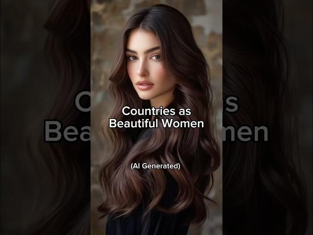 Countries as Beautiful Women | Ai Generated