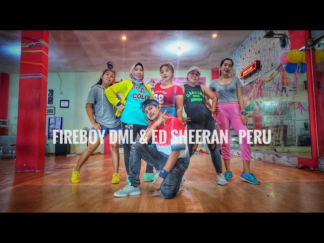 Fireboy DML & Ed Sheeran - Peru  | ZUMBA | DANCE | FITNESS | At Balikpapan