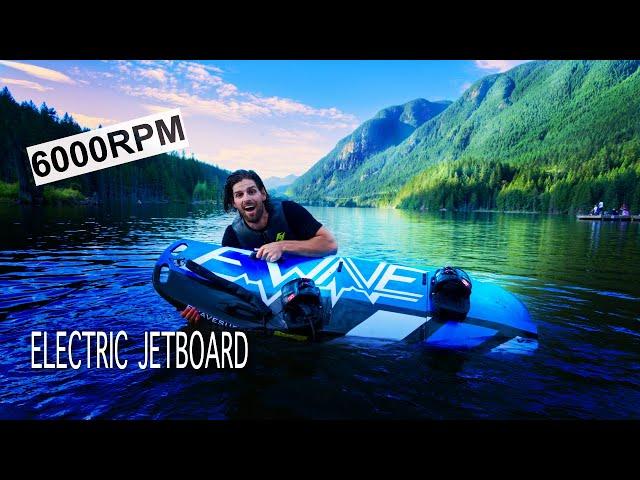 Riding an Electric Surfboard