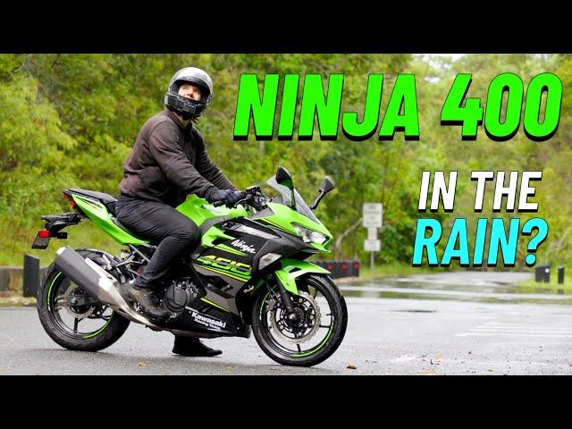 Testing The Ninja 400 In Rain: How Does It Handle Wet Weather?