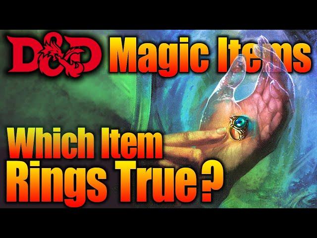 D&D Magic Items: Rings Top 10 D&D Beyond Homebrew