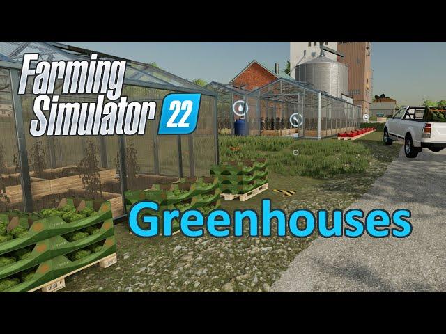 Farming Simulator 22 Tutorial | Greenhouses