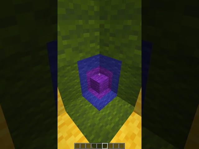 Minecraft Blocks Color Blocks #shorts