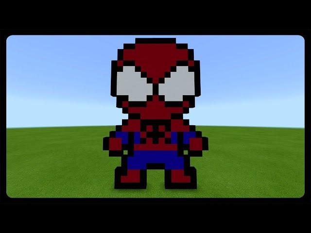 Minecraft: How To Build Spiderman Tutorial!