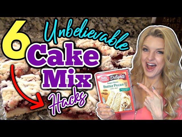 5 Incredible BOX CAKE MIX RECIPES that will Blow Your MIND! ⭐Ep.#8⭐